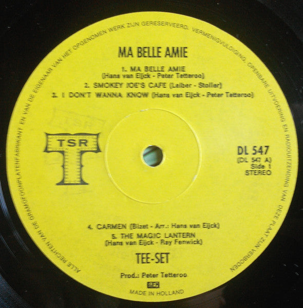 Tee-Set - Ma Belle Amie (LP Tweedehands)