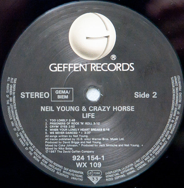 Neil Young & Crazy Horse - Life (LP Tweedehands)