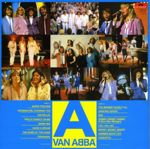 ABBA - A Van ABBA - Hun Grootste Hits (Hun Grootste Hits Van »Waterloo« Tot »Super Trouper«) (LP Tweedehands)