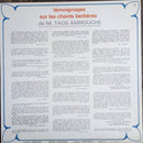Taos Amrouche - Chants De L'Atlas (Traditions Millénaires Des Berbères D'Algérie) (LP Tweedehands) - Discords.nl