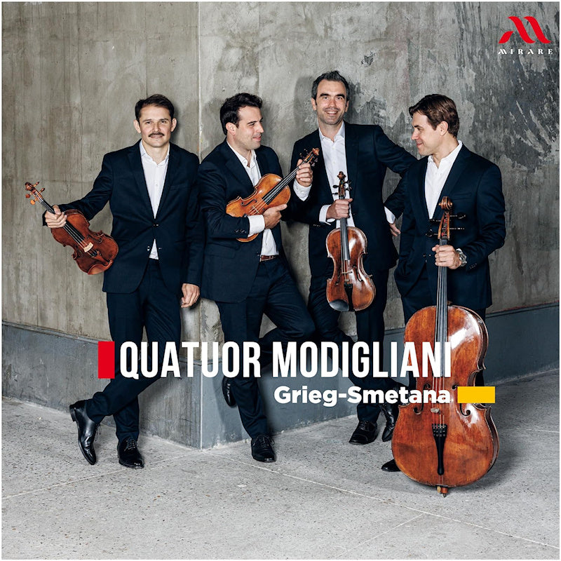 Quatuor Modigliani - Grieg-smetana (CD) - Discords.nl