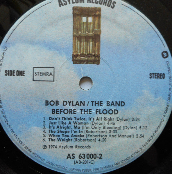 Band, The, Bob Dylan - Before The Flood - Recorded Live In Concert (LP Tweedehands)