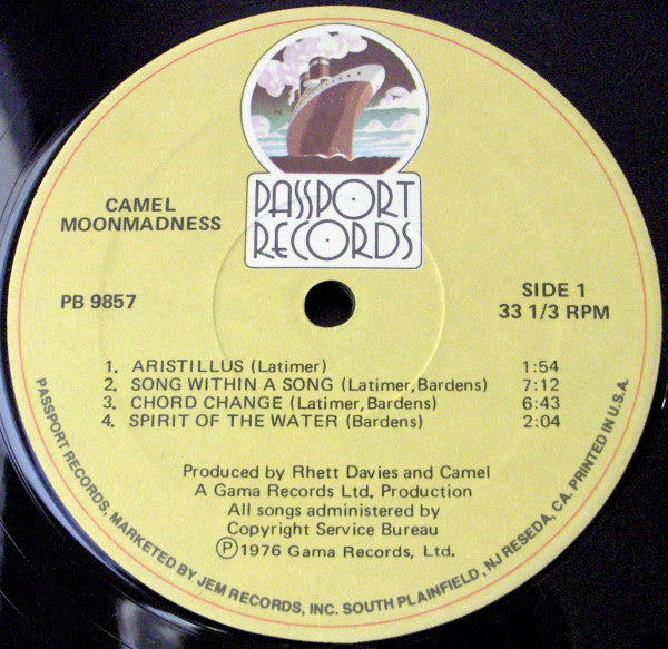 Camel - Moonmadness (LP Tweedehands)