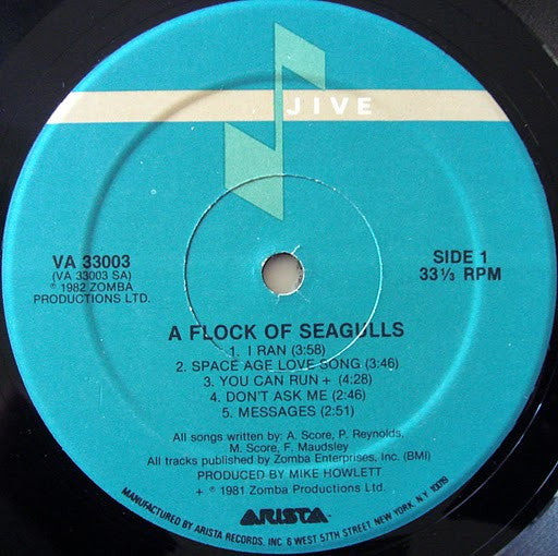 A Flock Of Seagulls - A Flock Of Seagulls (LP Tweedehands)