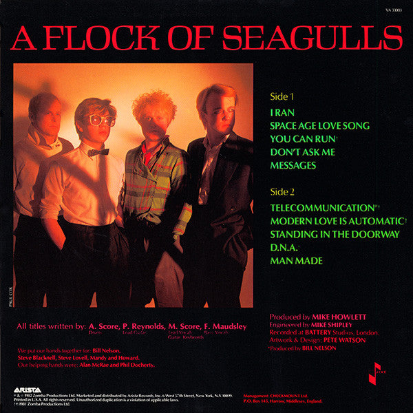 A Flock Of Seagulls - A Flock Of Seagulls (LP Tweedehands)