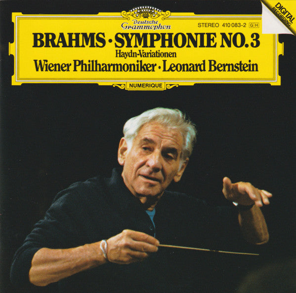 Johannes Brahms - Wiener Philharmoniker, Leonard Bernstein - Symphonie No.3 / Haydn-Variationen (CD)