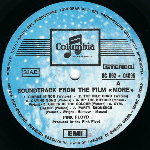 Pink Floyd - Soundtrack From The Film "More" (LP Tweedehands)