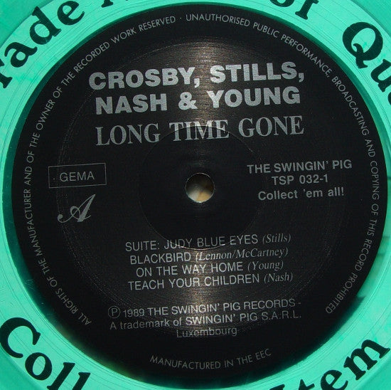 Crosby, Stills, Nash & Young - Long Time Gone (LP Tweedehands) - Discords.nl