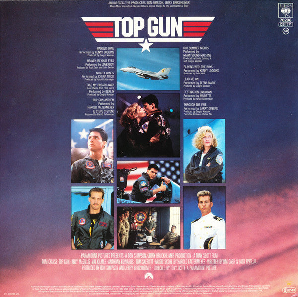 Various - Top Gun (Original Motion Picture Soundtrack) (LP Tweedehands)