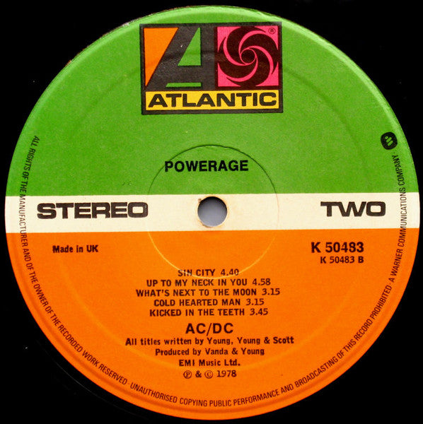 AC/DC - Powerage (LP Tweedehands)