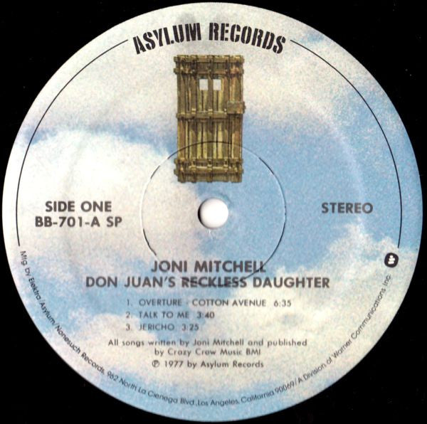 Joni Mitchell - Don Juan's Reckless Daughter (LP Tweedehands)