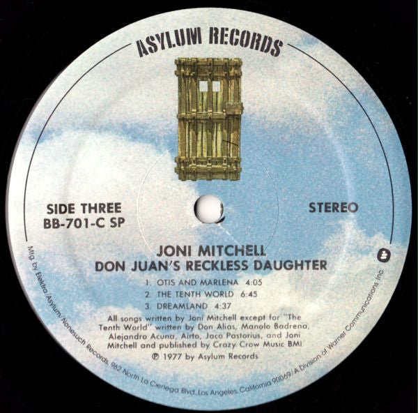 Joni Mitchell - Don Juan's Reckless Daughter (LP Tweedehands)