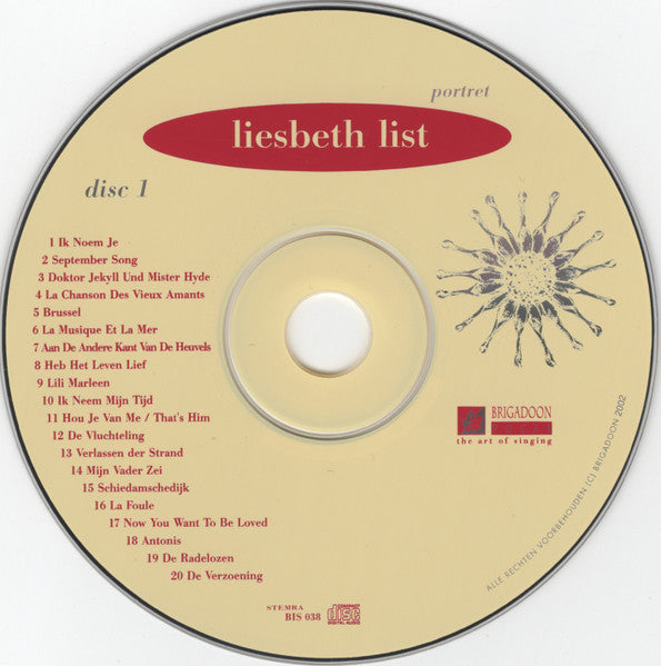 Liesbeth List - Portret (CD Tweedehands)