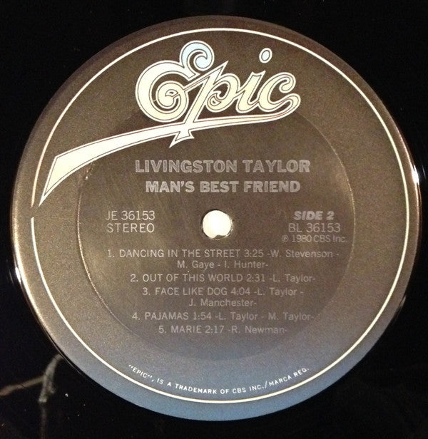 Livingston Taylor - Man's Best Friend (LP Tweedehands) - Discords.nl