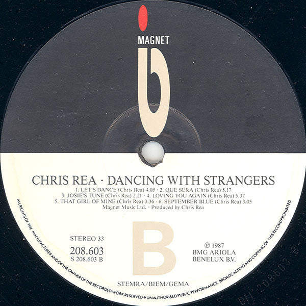 Chris Rea - Dancing With Strangers (LP Tweedehands) - Discords.nl