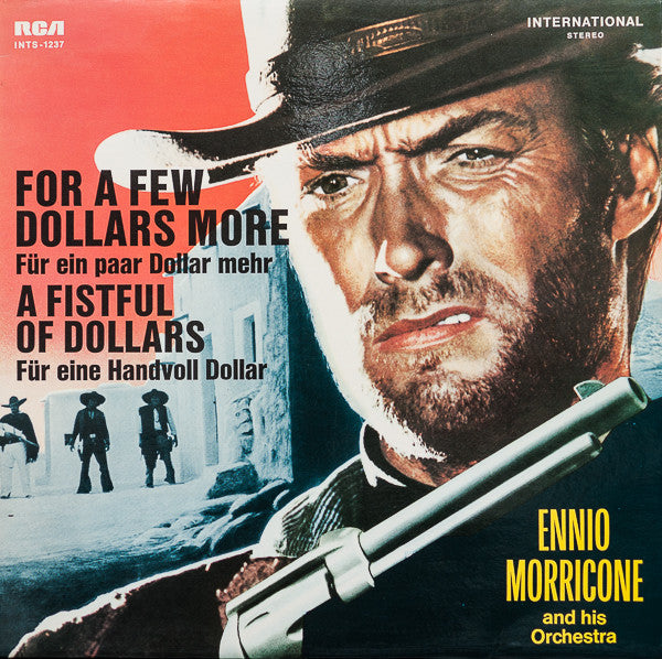 Ennio Morricone Orchestra, The - For A Few Dollars More / A Fistful Of Dollars (LP Tweedehands)