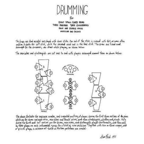 Steve Reich - Drumming (LP)