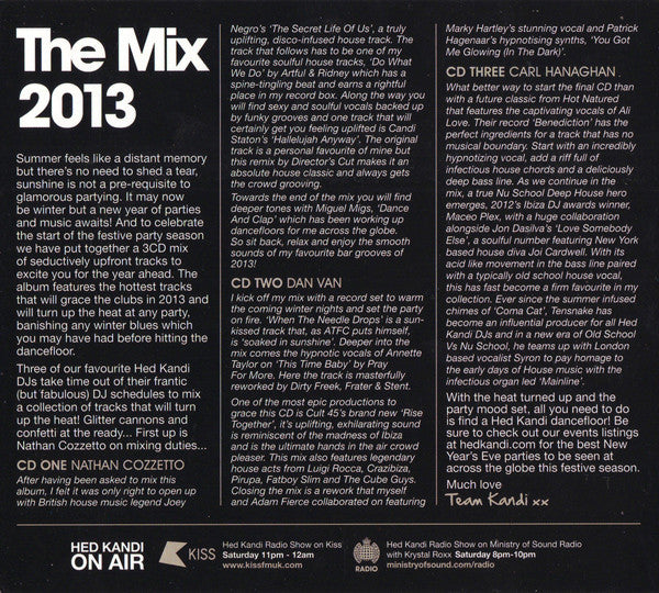 Various - Hed Kandi: The Mix 2013 (CD)