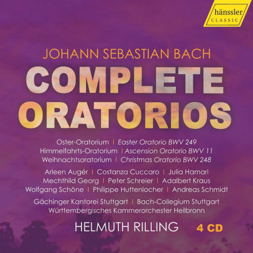Johann Sebastian Bach - Complete oratorios (CD) - Discords.nl