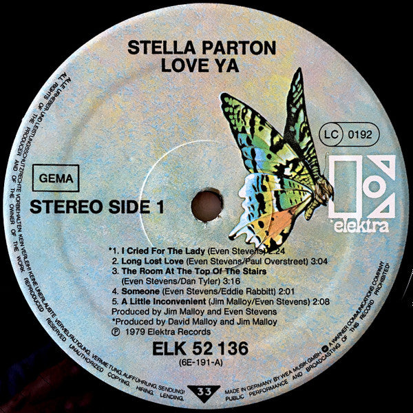 Stella Parton - Love Ya (LP Tweedehands)