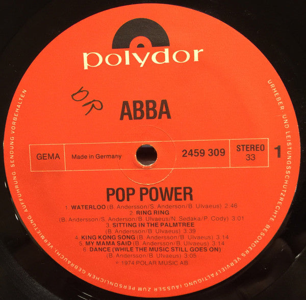 ABBA - Pop Power (The Fantastic ABBA) (LP Tweedehands)