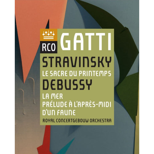 Stravinsky/debussy - Le sacre du printemps/la mer/prelude a l'apres midi/d'un faune (DVD / Blu-Ray)