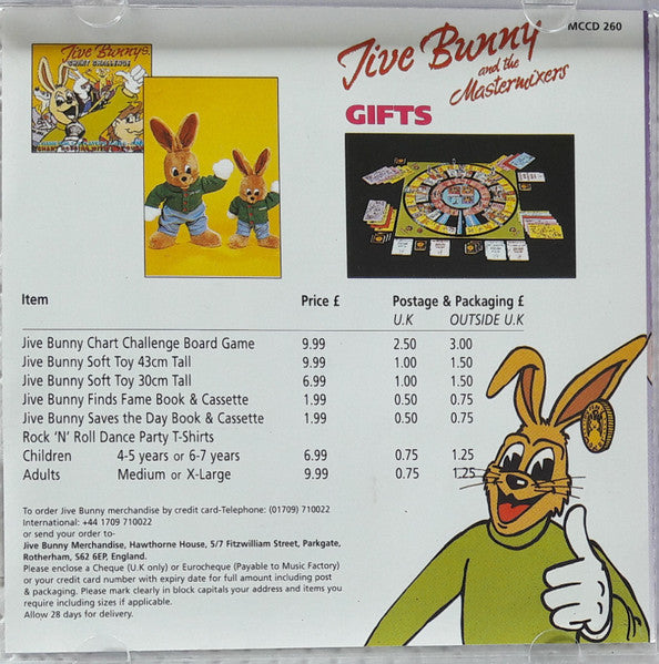 Jive Bunny And The Mastermixers - Havin' A Party (CD Tweedehands)