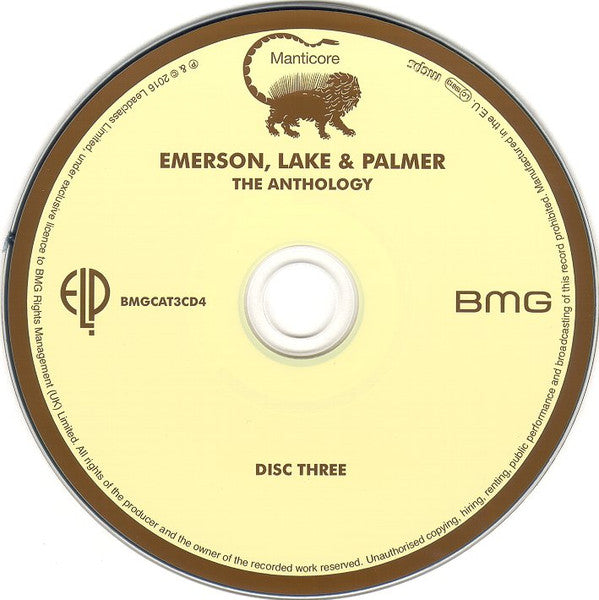 Emerson, Lake & Palmer - The Anthology (CD Tweedehands)