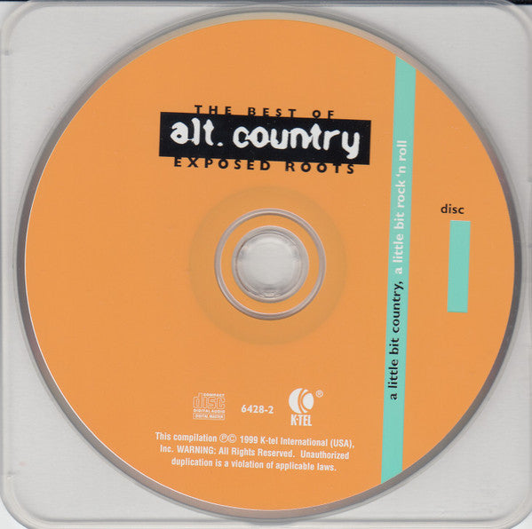 Various - Exposed Roots - The Best Of Alt. Country (CD Tweedehands)