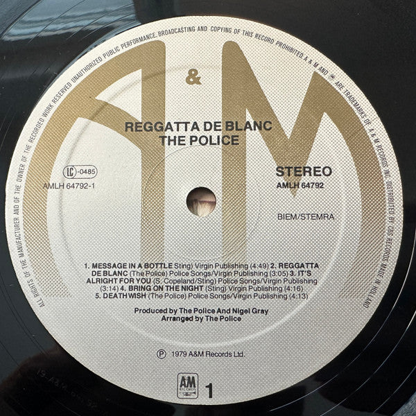 Police, The - Reggatta De Blanc (LP Tweedehands)