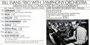 Bill Evans Trio, The - Bill Evans Trio With Symphony Orchestra (CD Tweedehands) - Discords.nl