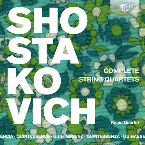 D. Shostakovich - Complete string quartets (CD) - Discords.nl