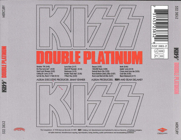 Kiss - Double Platinum (CD) - Discords.nl