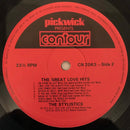 Stylistics, The - The Great Love Hits (LP Tweedehands)