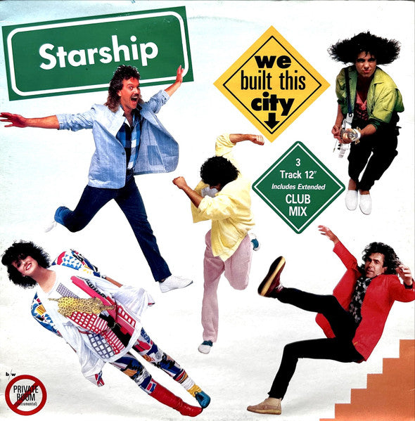 Starship (2) - We Built This City (12" Tweedehands) - Discords.nl