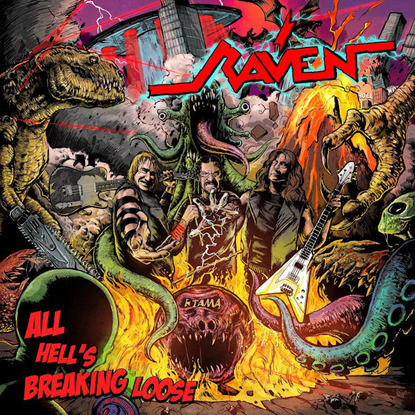 Raven - All hell's breaking loose (LP) - Discords.nl