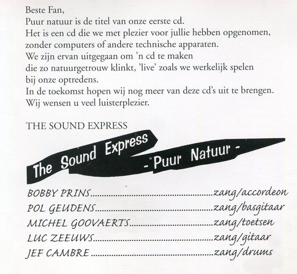 Sound Express, The - Puur Natuur (CD Tweedehands)