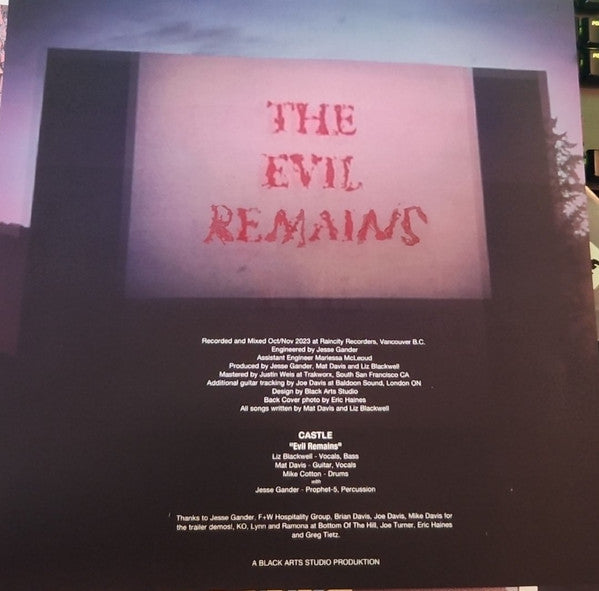 Castle - Evil Remains (LP Tweedehands)