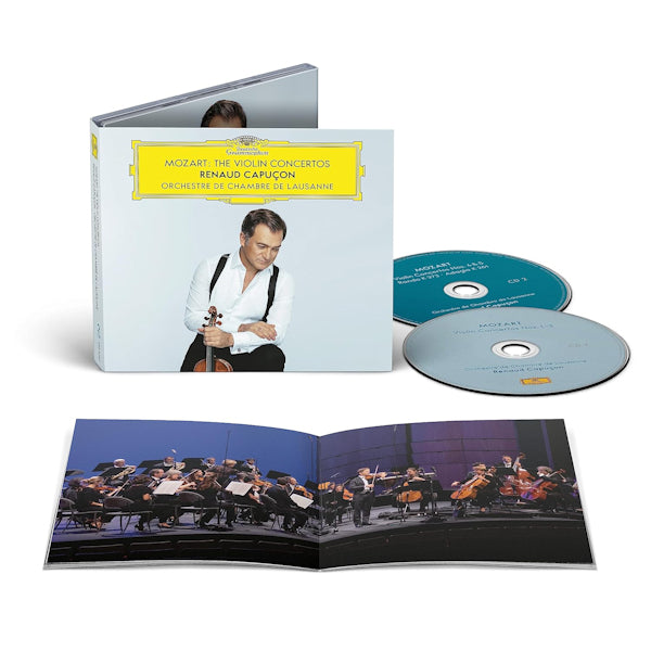 Renaud Capucon / Orchestre De Chambre De Lausanne - Mozart: the violin concertos (CD) - Discords.nl