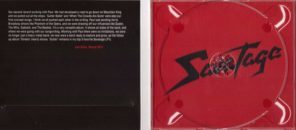 Savatage - Gutter Ballet (CD)
