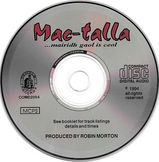 Mac-Talla - ...Mairidh Gaol Is Ceol - The Gaelic Song Tradition Of Scotland (CD Tweedehands)