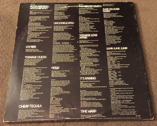 Rick Derringer - All American Boy (LP Tweedehands)