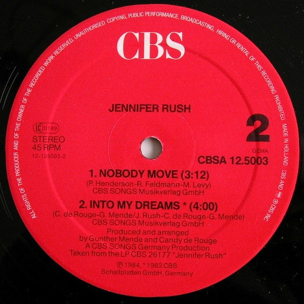 Jennifer Rush - The Power Of Love (Orchestral Remix) (LP Tweedehands)