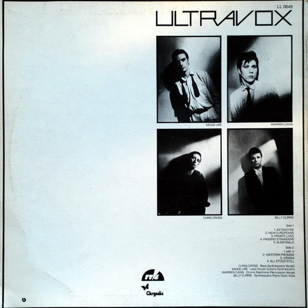 Ultravox - Vienna (LP Tweedehands)