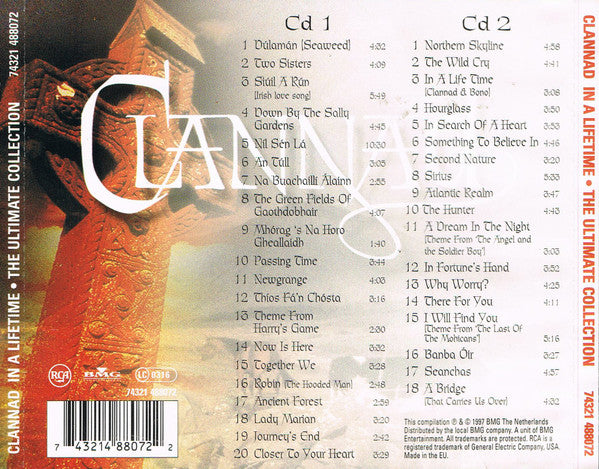 Clannad - In A Lifetime - The Ultimate Collection (CD Tweedehands)