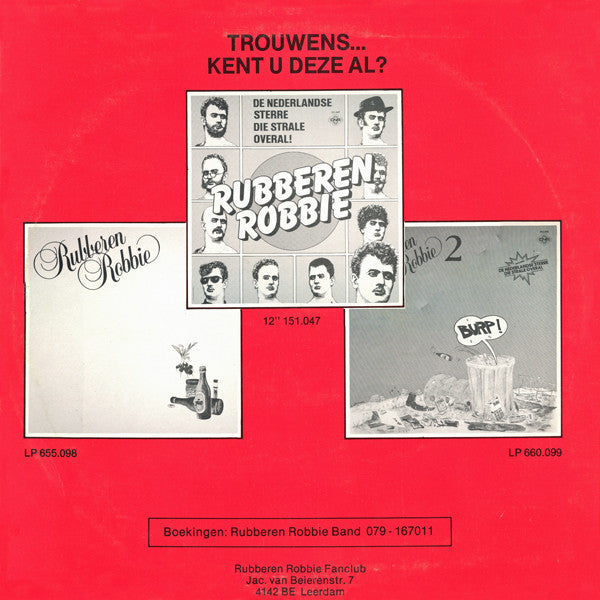 Rubberen Robbie - Meer Nederlandse Sterre (Holland Olé) (12" Tweedehands) - Discords.nl