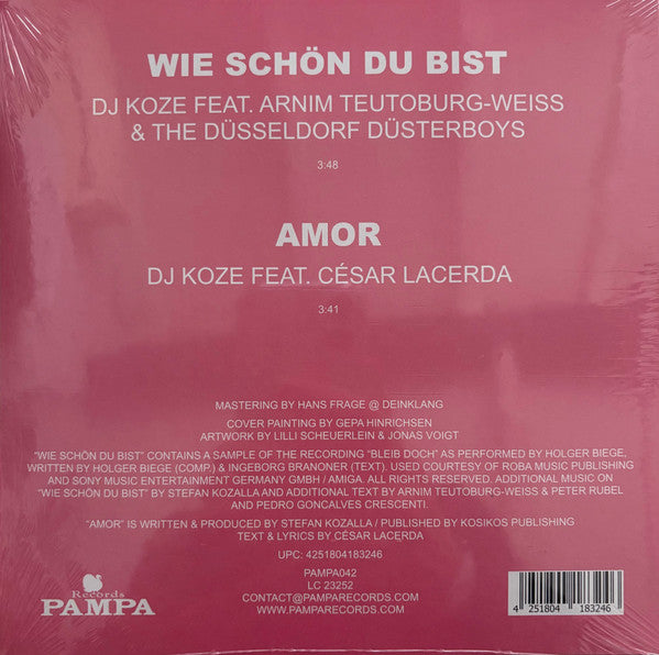 DJ Koze - Wie Schön Du Bist (7-inch single) - Discords.nl
