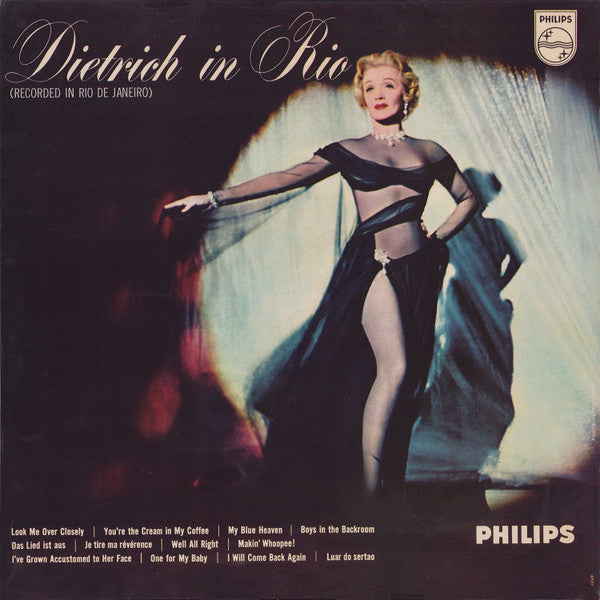 Marlene Dietrich - Dietrich In Rio (Recorded In Rio De Janeiro) (LP Tweedehands)