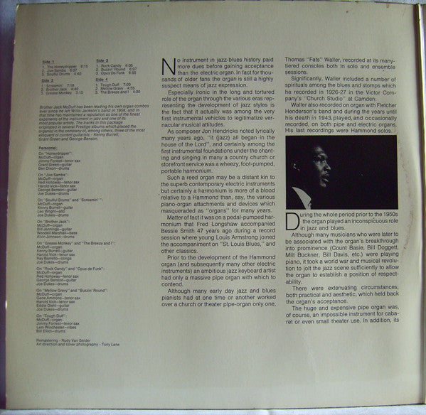 Brother Jack McDuff - Rock Candy (LP Tweedehands) - Discords.nl