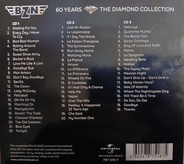 BZN - 60 Years - The Diamond Collection (CD) - Discords.nl